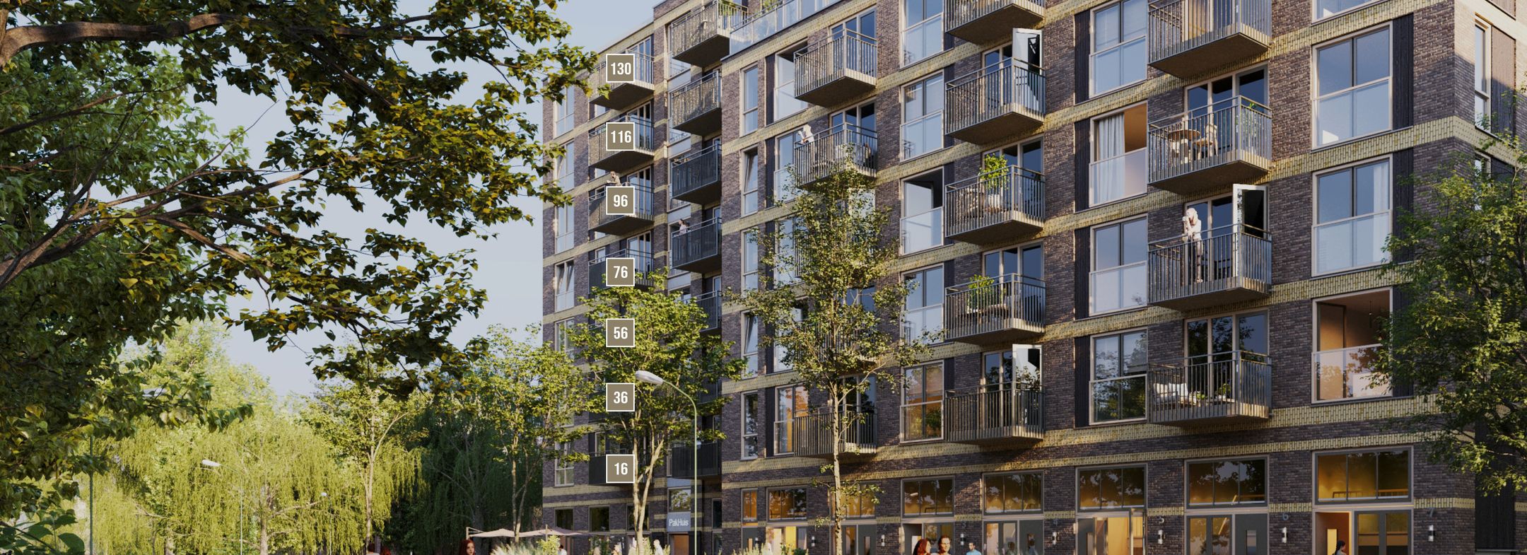 Foto 42 van Tweekamerappartement type 1 (Bouwnr. 61)