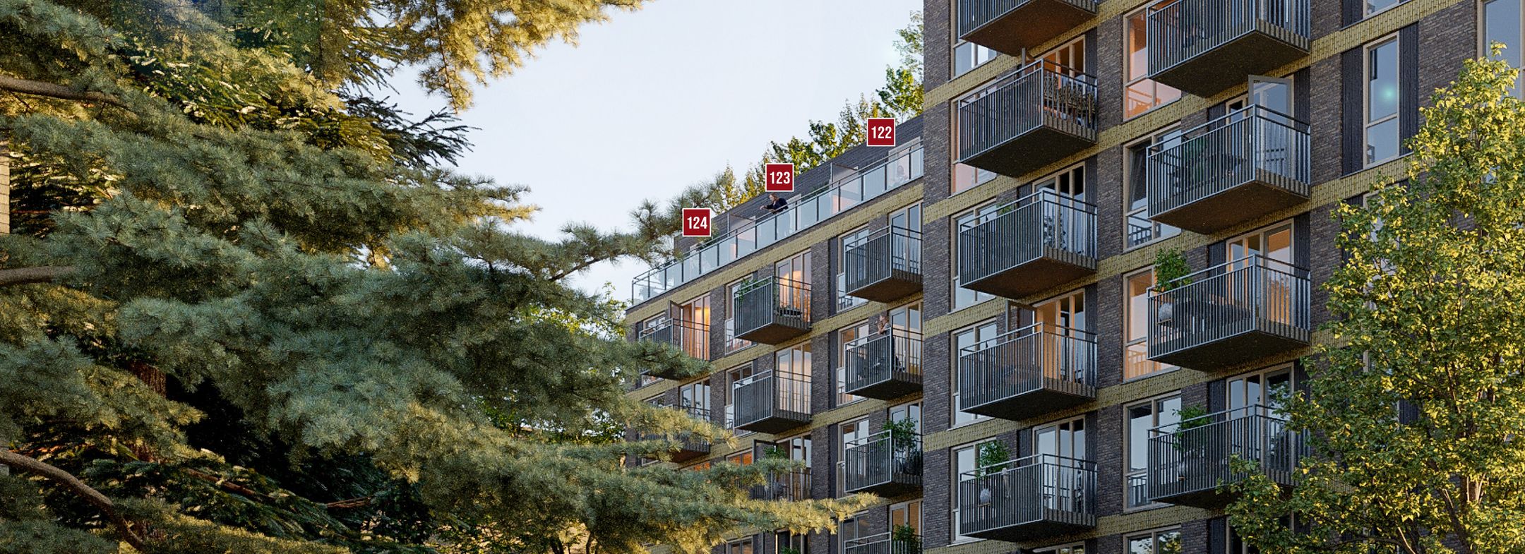 Foto 42 van Tweekamerappartement type 1 (Bouwnr. 101)