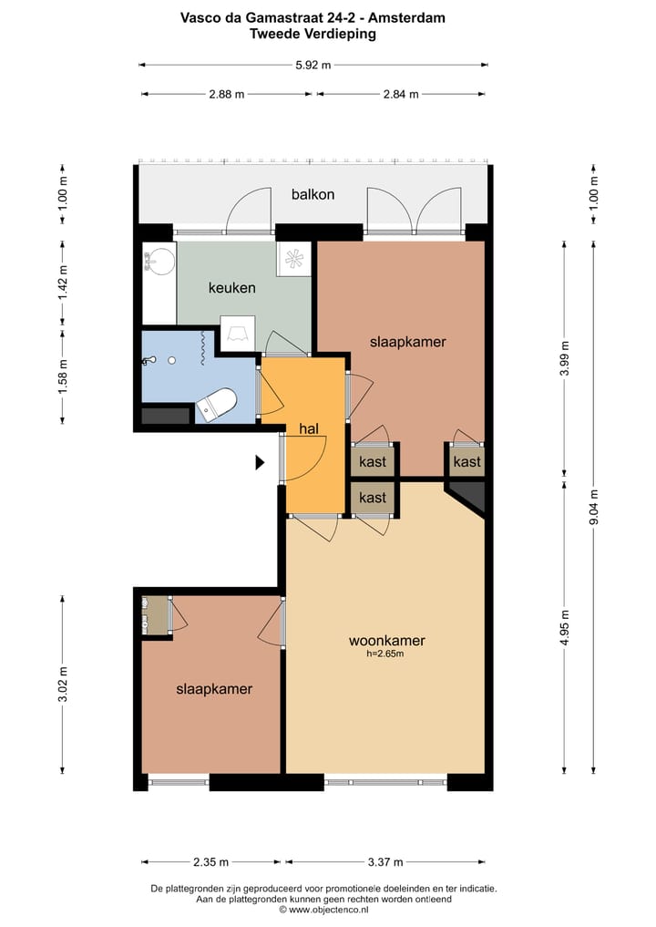 Foto 21 van Vasco da Gamastraat 24-2