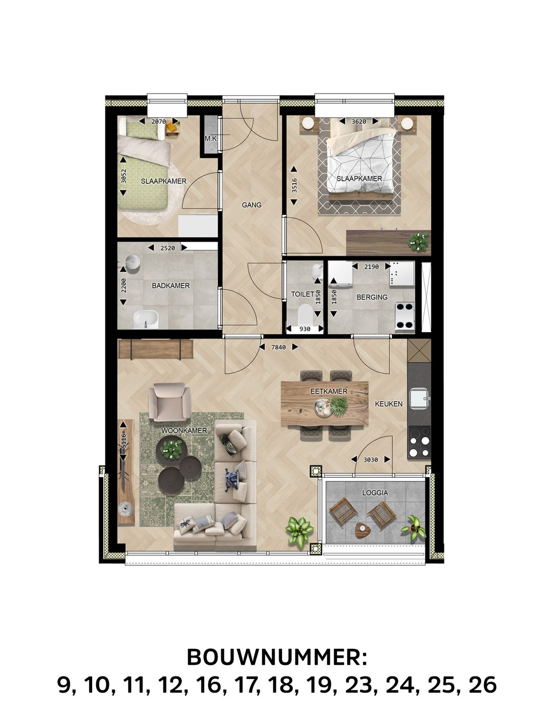 Foto 2 van Carboon (Bouwnr. 12)