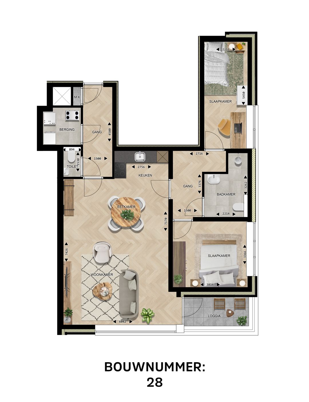 Foto 2 van Steenberg (Bouwnr. 28)