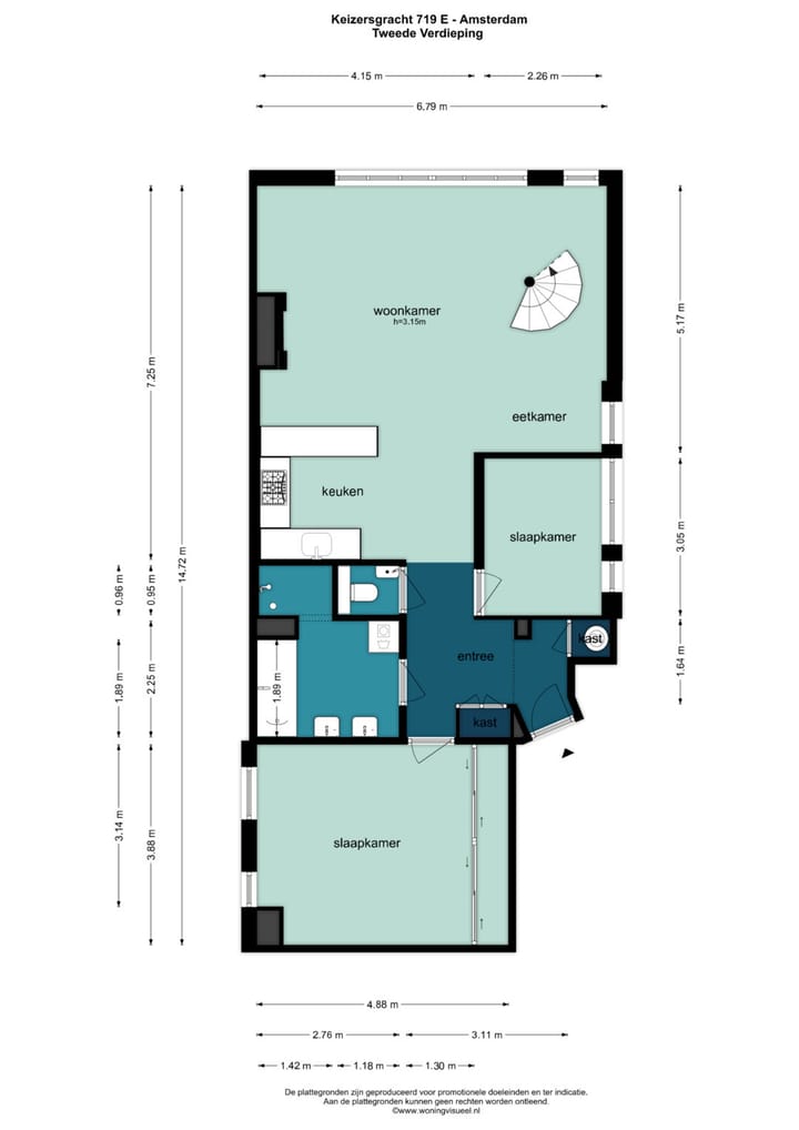 Foto 24 van Keizersgracht 719-E