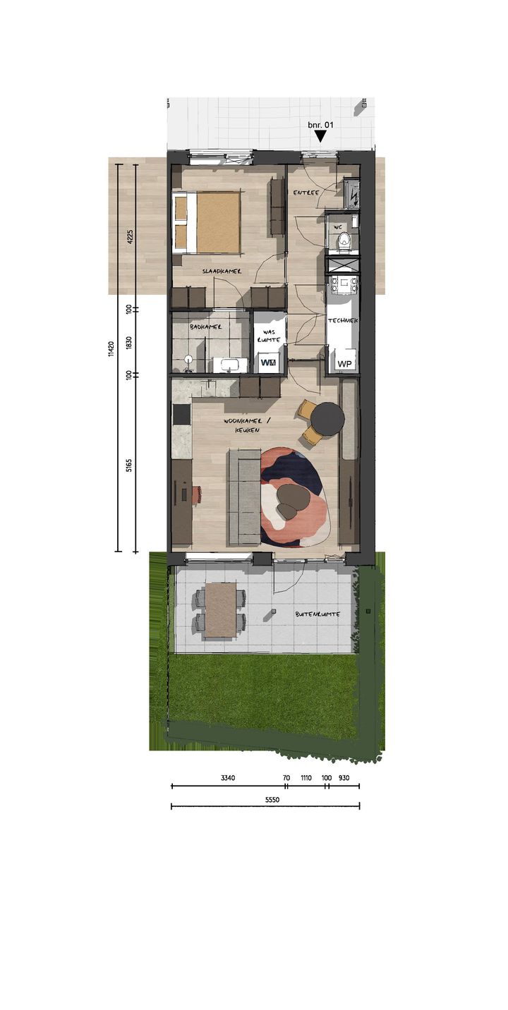 Foto 8 van Willem van der Veldenweg 33-D