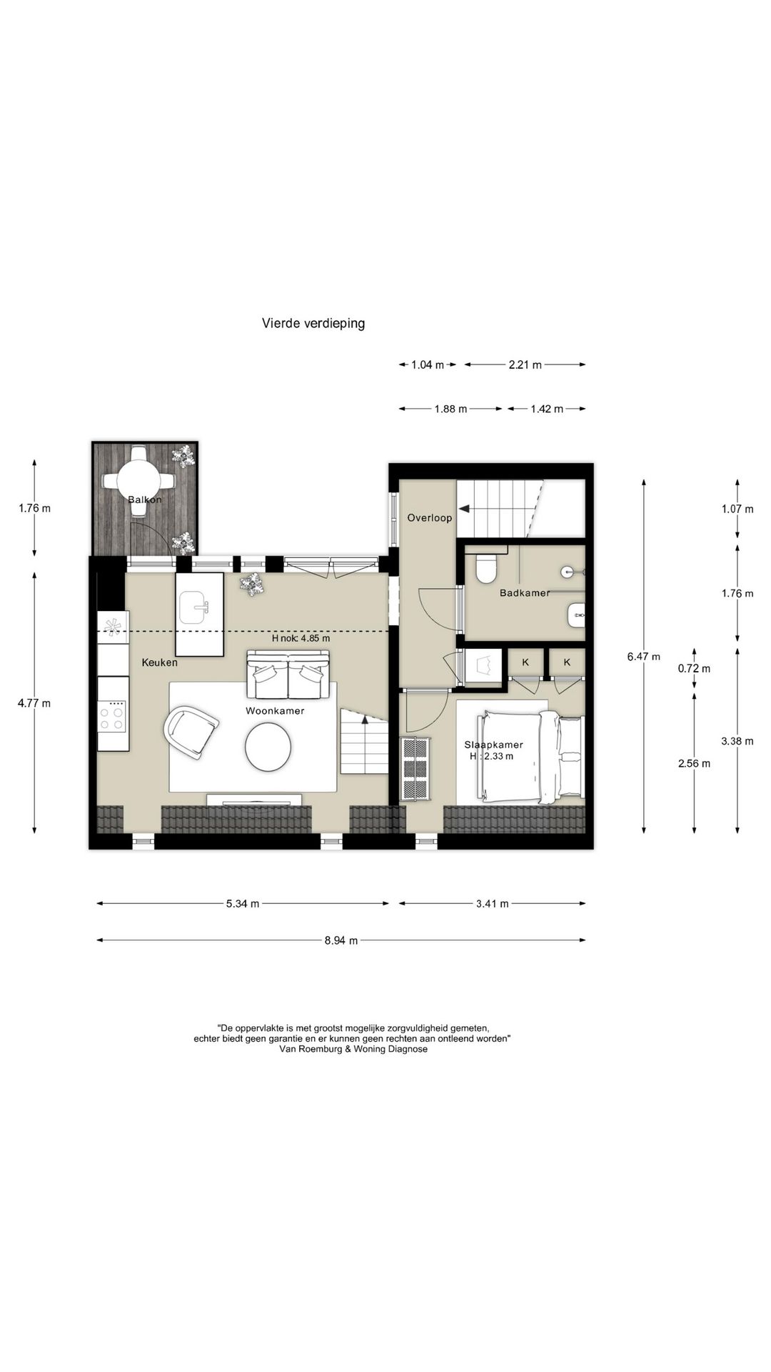 Foto 19 van Montelbaanstraat 15-4