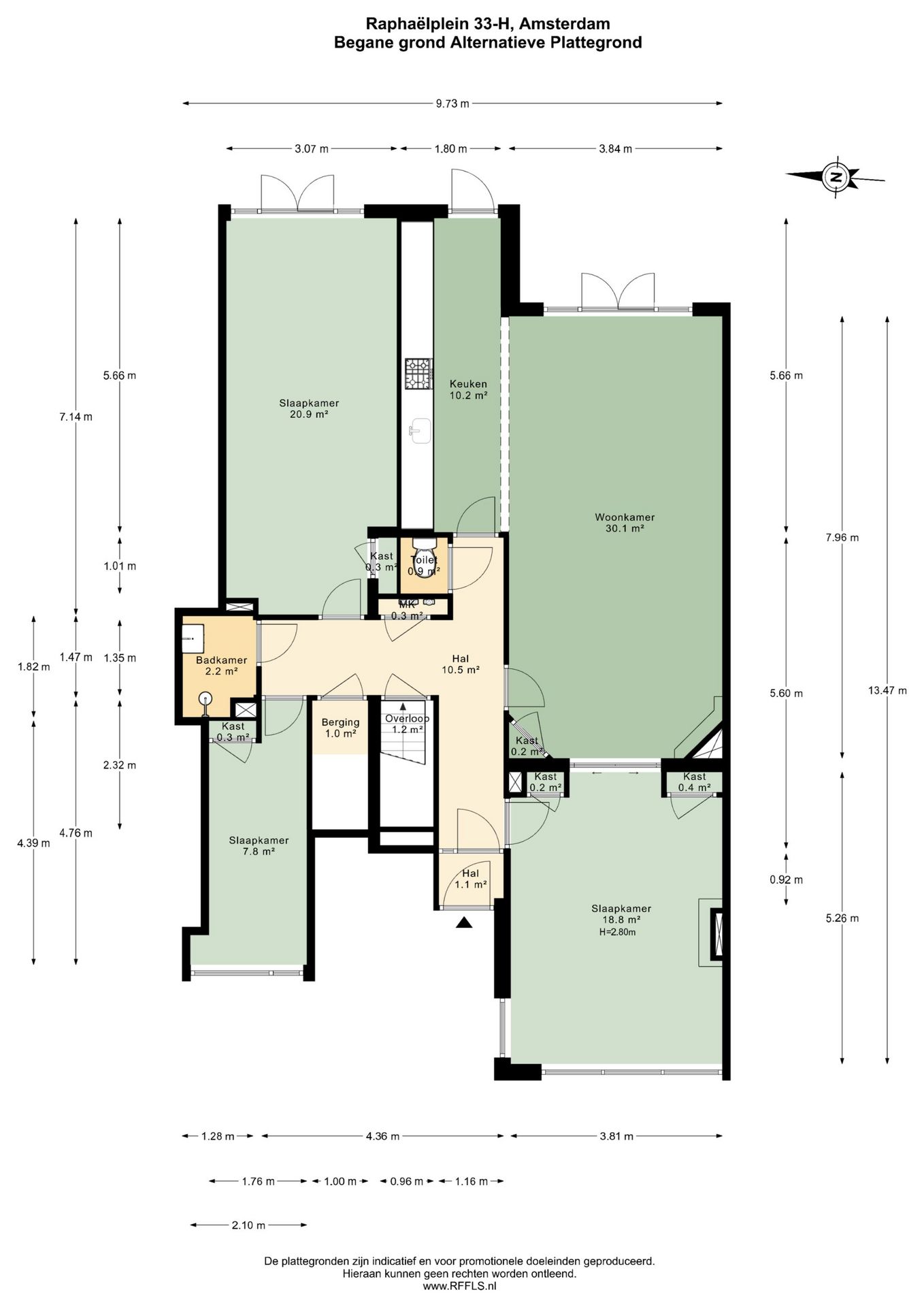 Foto 35 van Raphaëlplein 33-H