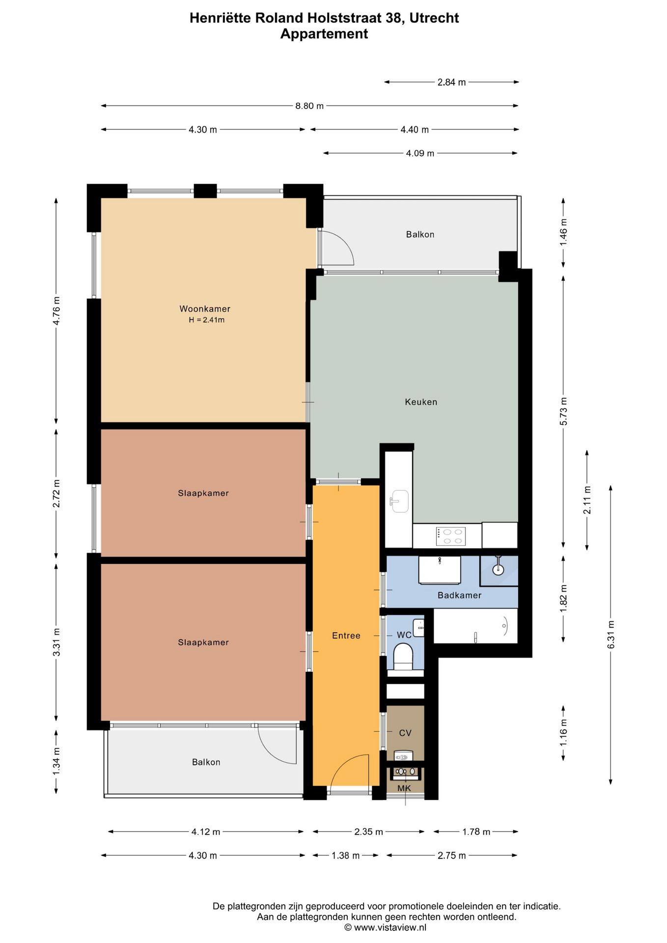 Foto 27 van Henriëtte Roland Holststraat 38