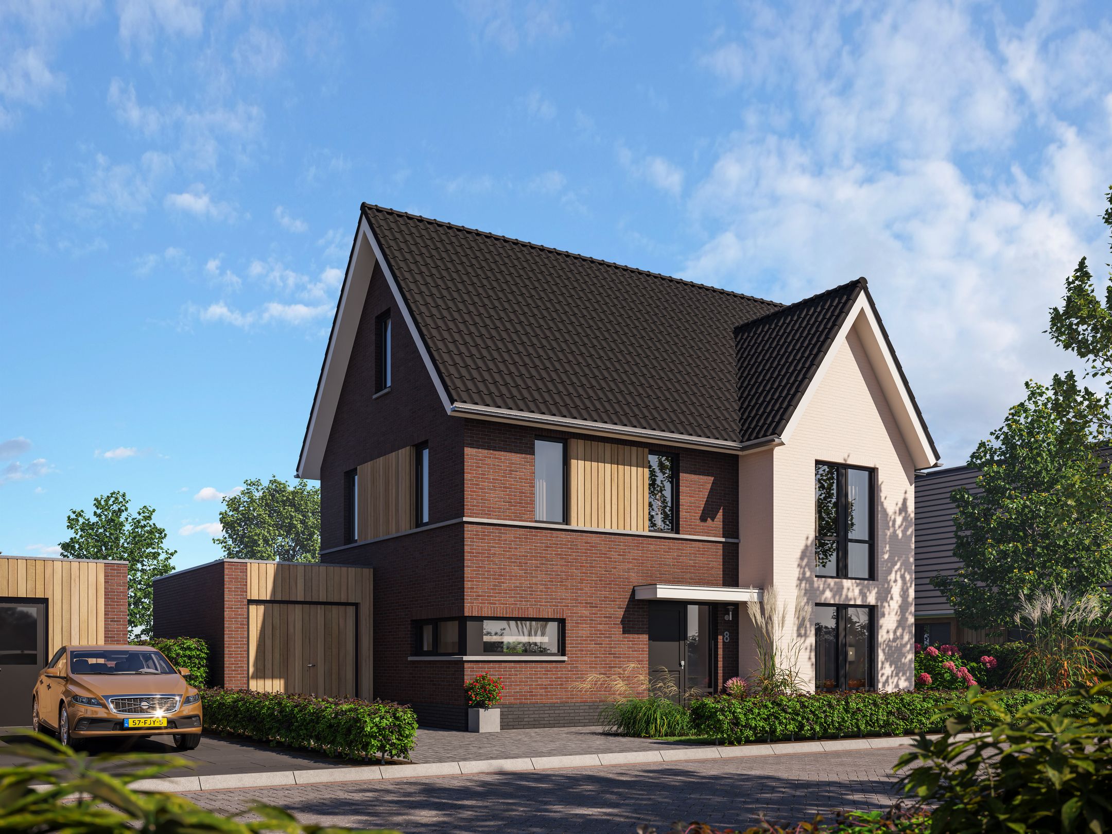 Foto 8 van Vroomshoop Oost fase 3 - 6 woningen