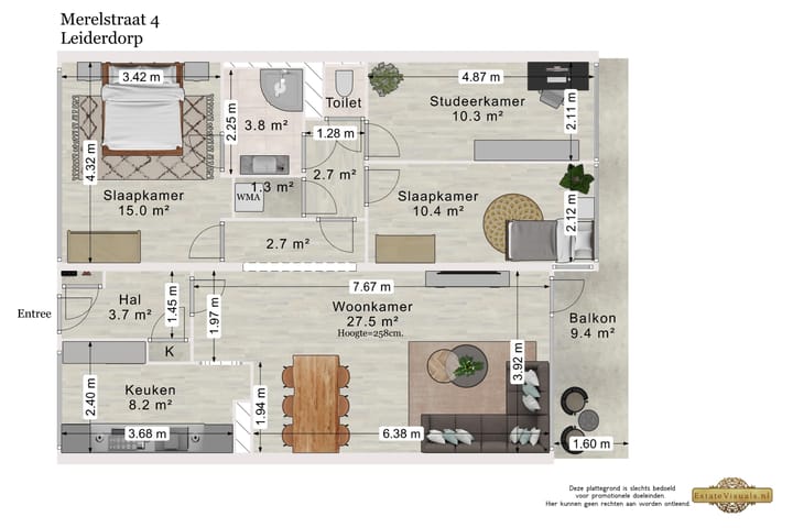 Foto 42 van Merelstraat 4