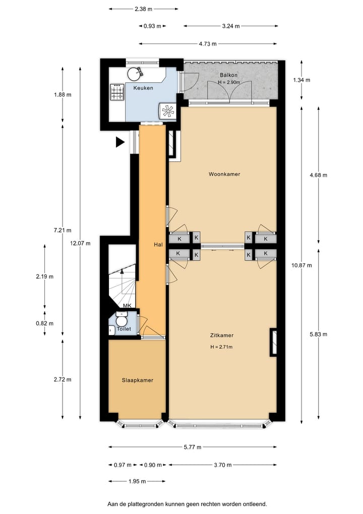 Foto 50 van Walenburgerweg 94-A03