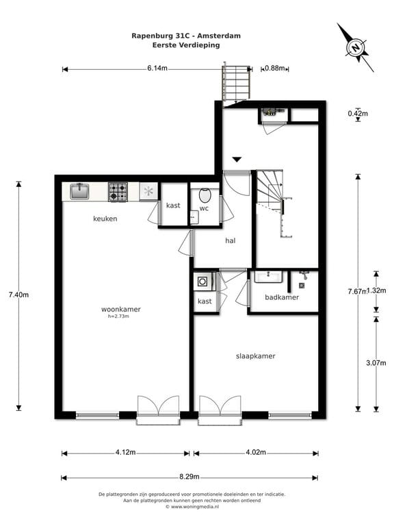 Photo 8 of Rapenburg 31-C