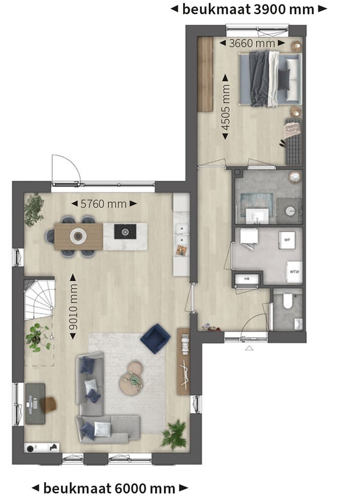 Foto 2 van Feel Good 4 | Hoek-bungalow XL bnr. 16