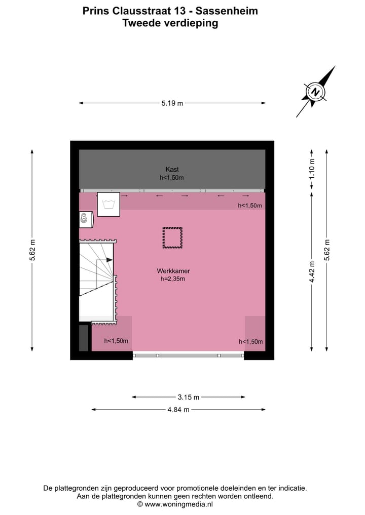 Foto 30 van Prins Clausstraat 13