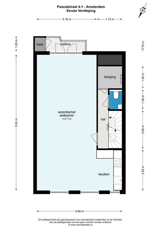 Foto 17 van Pascalstraat 4-1