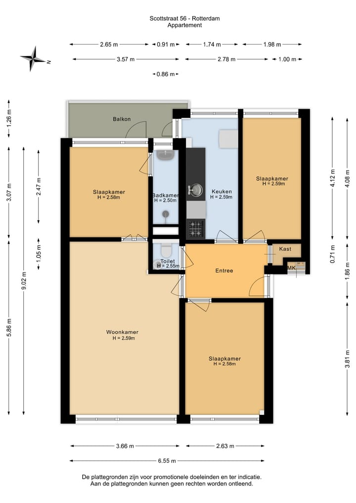 Foto 35 van Scottstraat 56