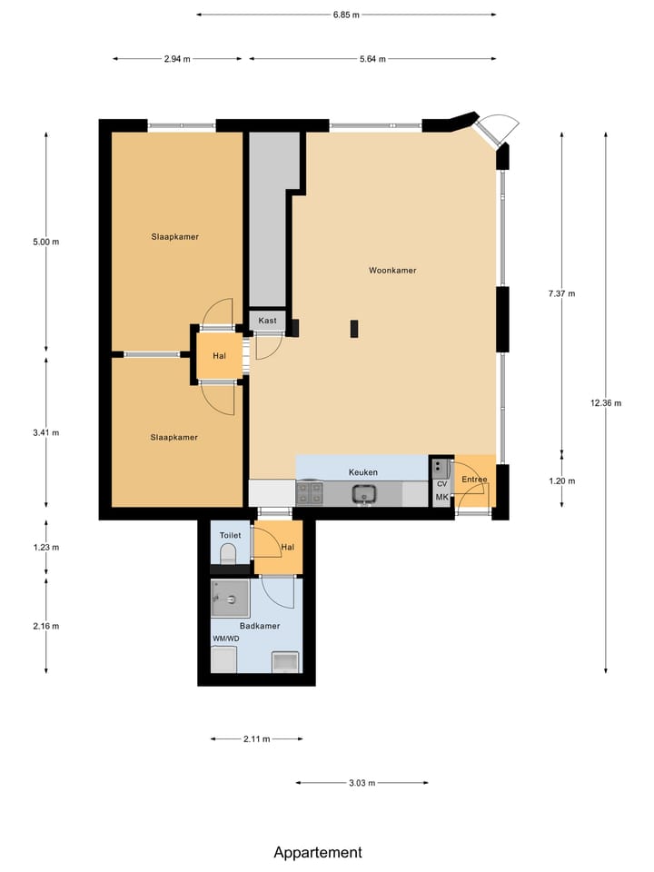 Foto 22 van Dirk van Wassenaarstraat 28-C