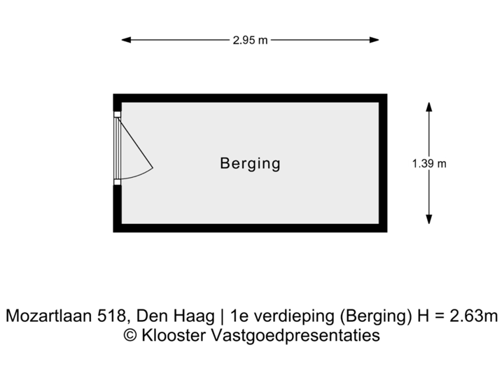 1e verdieping (Berging)