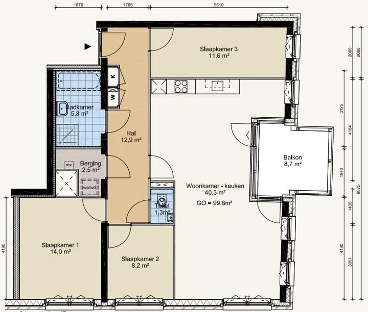 Foto 8 van Willem Frederik Hermansstraat 458