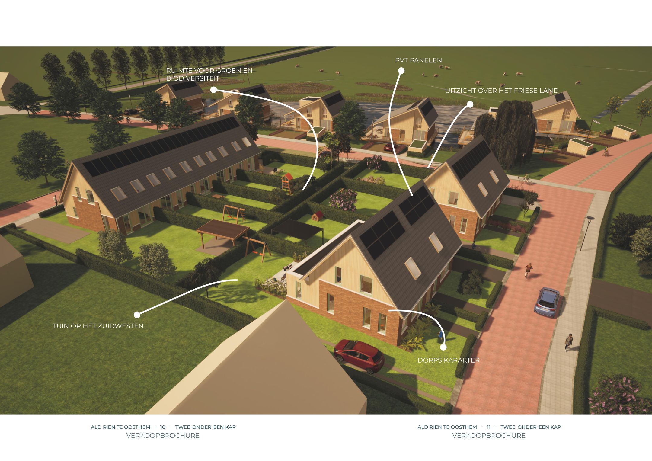 Ald Rien - 2/1kapwoning (bouwnummer 7), Oosthem, 8618, Friesland, Nederland  