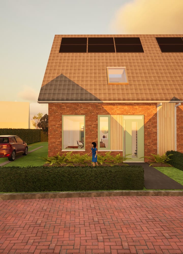 Foto 2 van Ald Rien - 2/1kapwoning (bouwnummer 7)