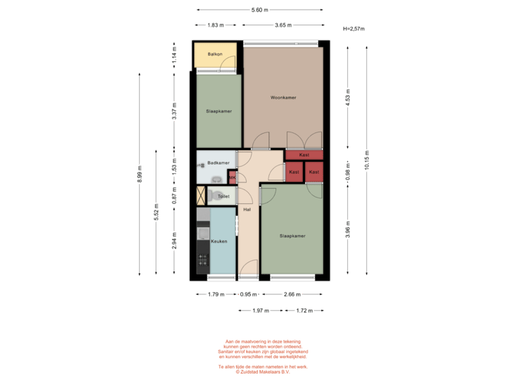 Kerkwervesingel 93 - Eerste verdieping
