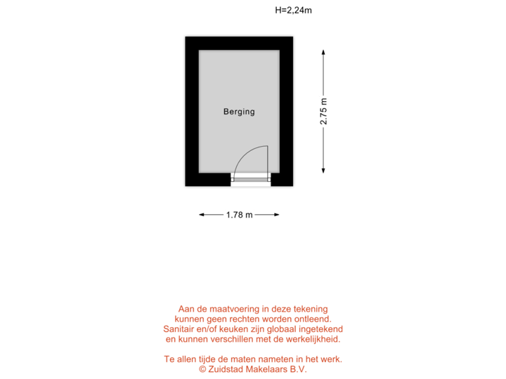 Kerkwervesingel 93 - Berging
