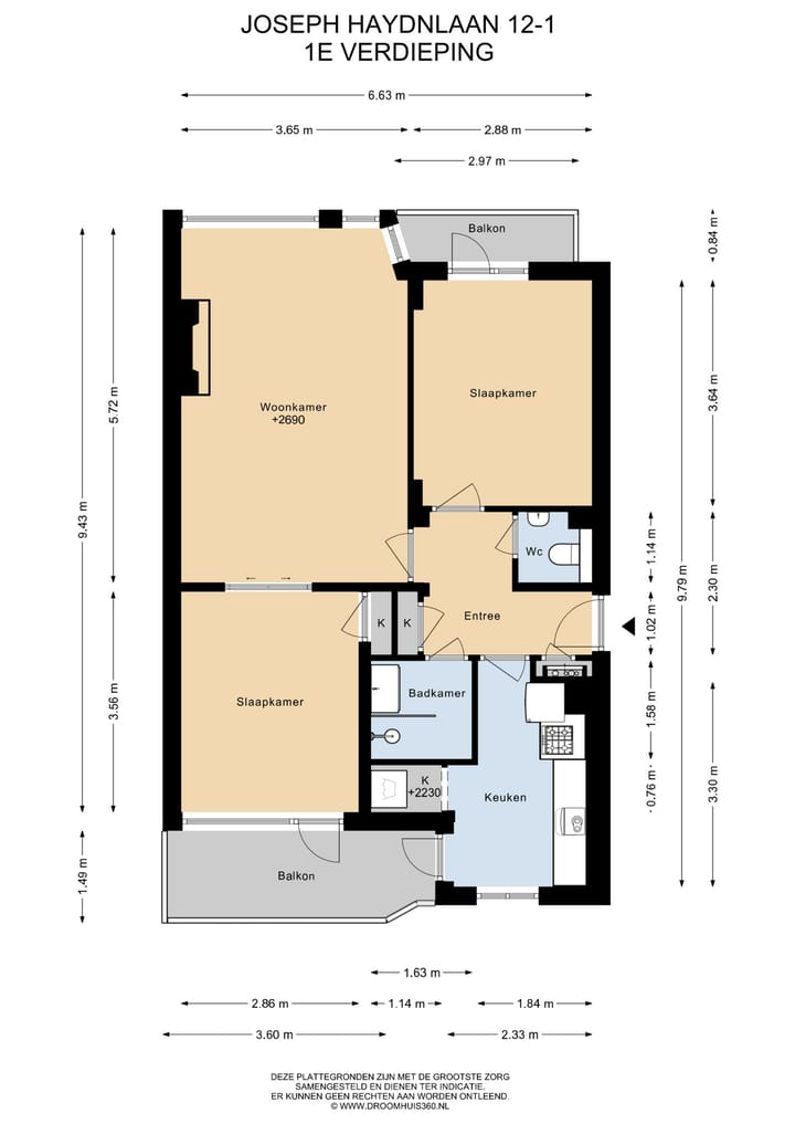 Foto 33 van Joseph Haydnlaan 12-1