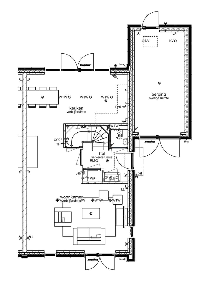 Foto 2 van 2 onder 1 kapwoning (Bouwnr. 3)