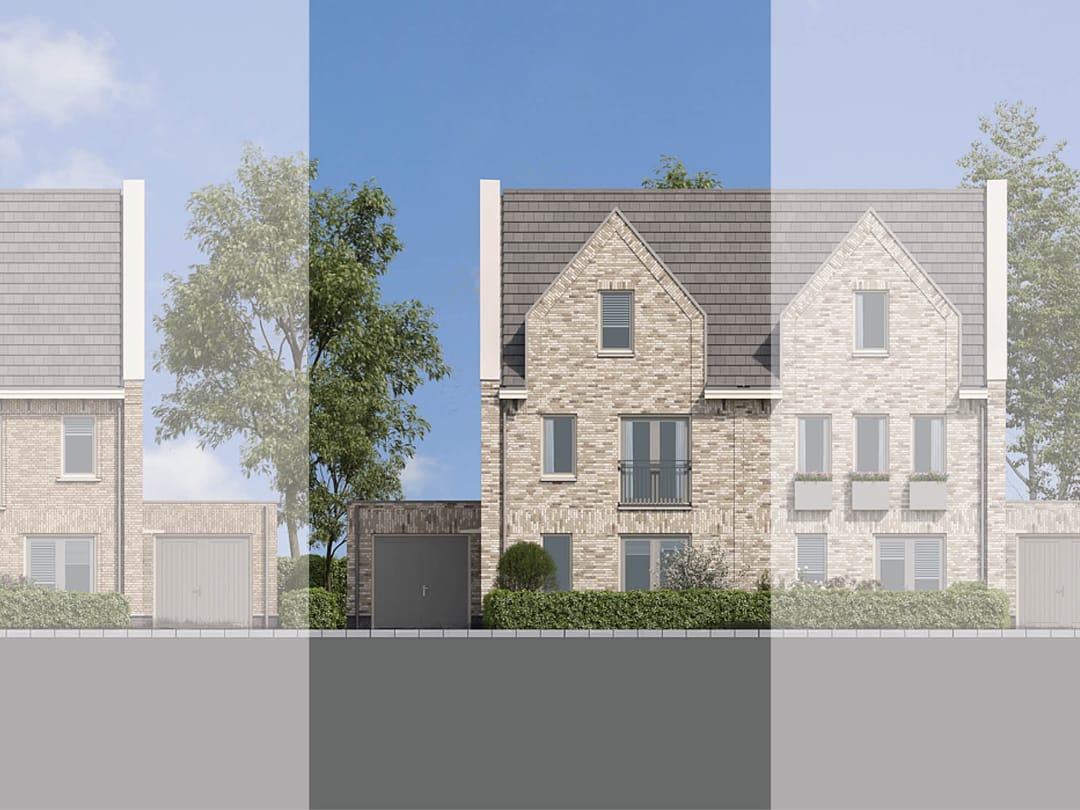 Photo 1 of 2 onder 1 kapwoning (Bouwnr. 4)