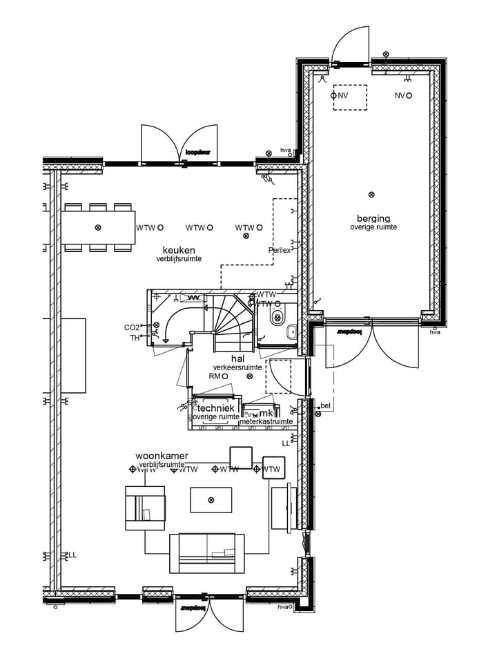Foto 2 van 2 onder 1 kapwoning (Bouwnr. 5)