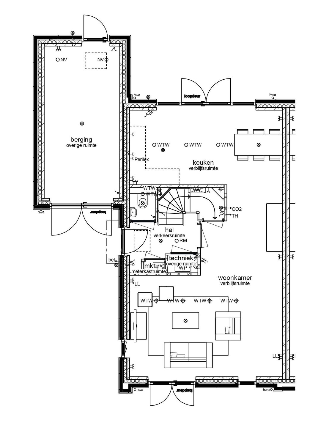 Foto 2 van 2 onder 1 kapwoning (Bouwnr. 6)