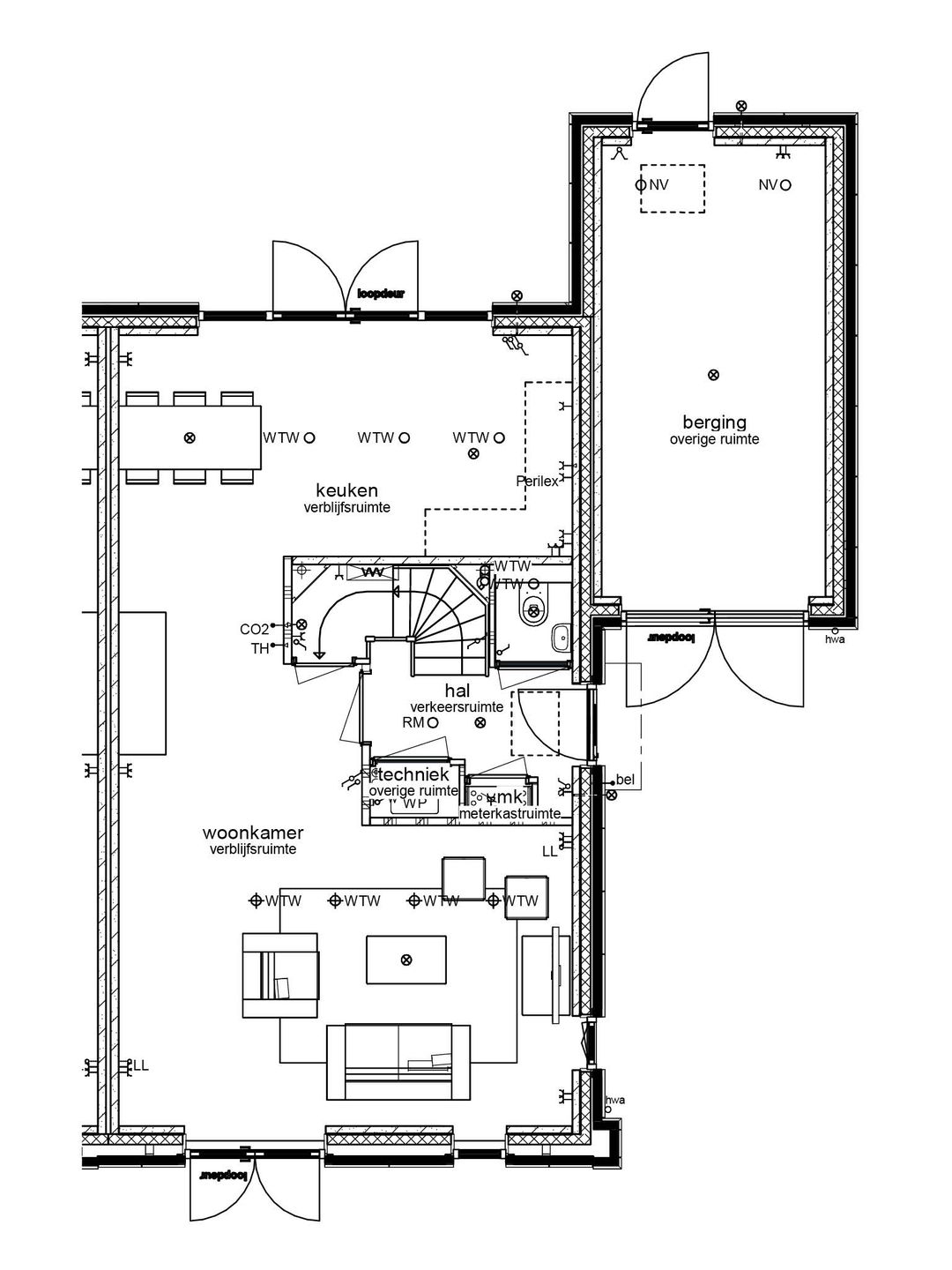 Foto 2 van 2 onder 1 kapwoning (Bouwnr. 7)