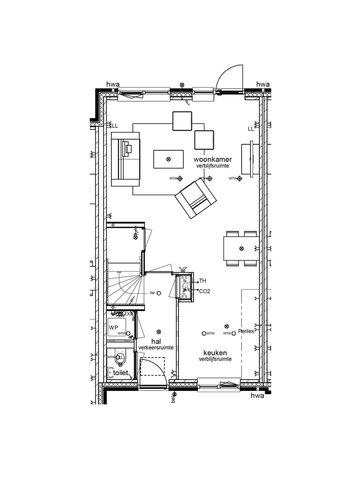 Foto 2 van Rijwoning 5.4 (Bouwnr. 12)