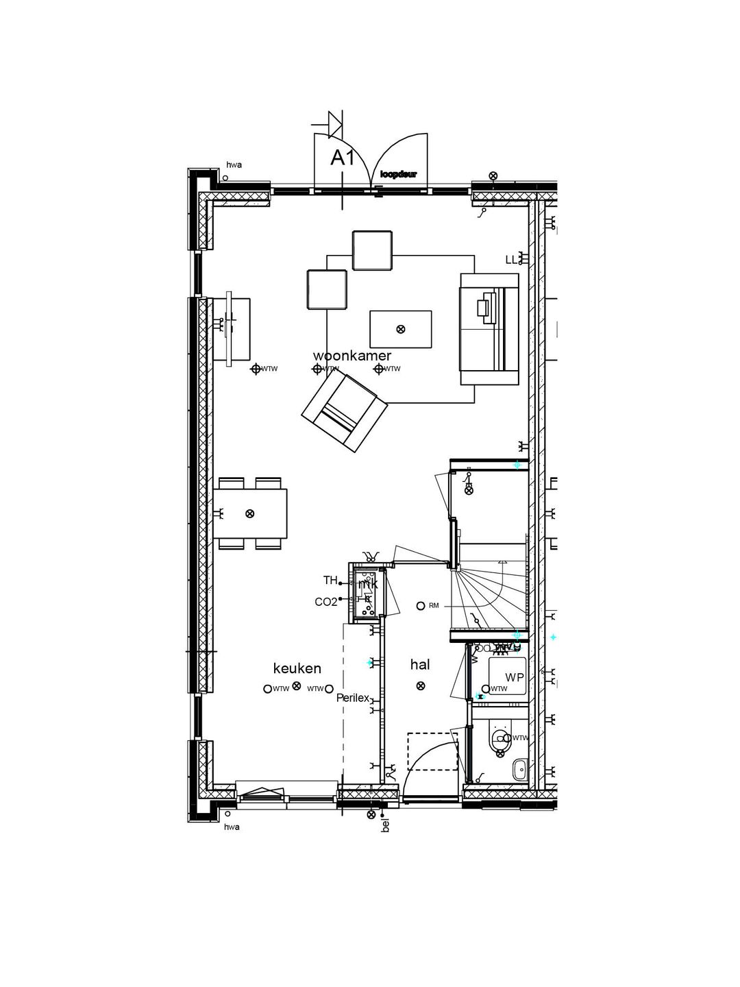 Foto 2 van Rijwoning 5.4 (Bouwnr. 20)