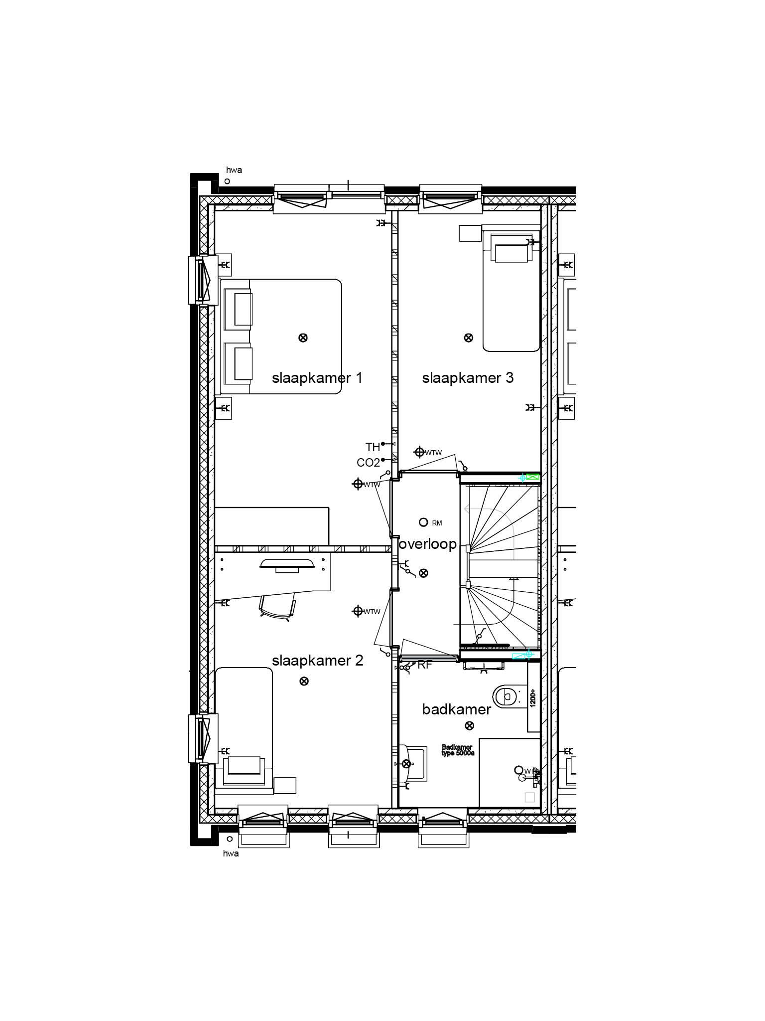 Foto 3 van Rijwoning 5.4 (Bouwnr. 20)