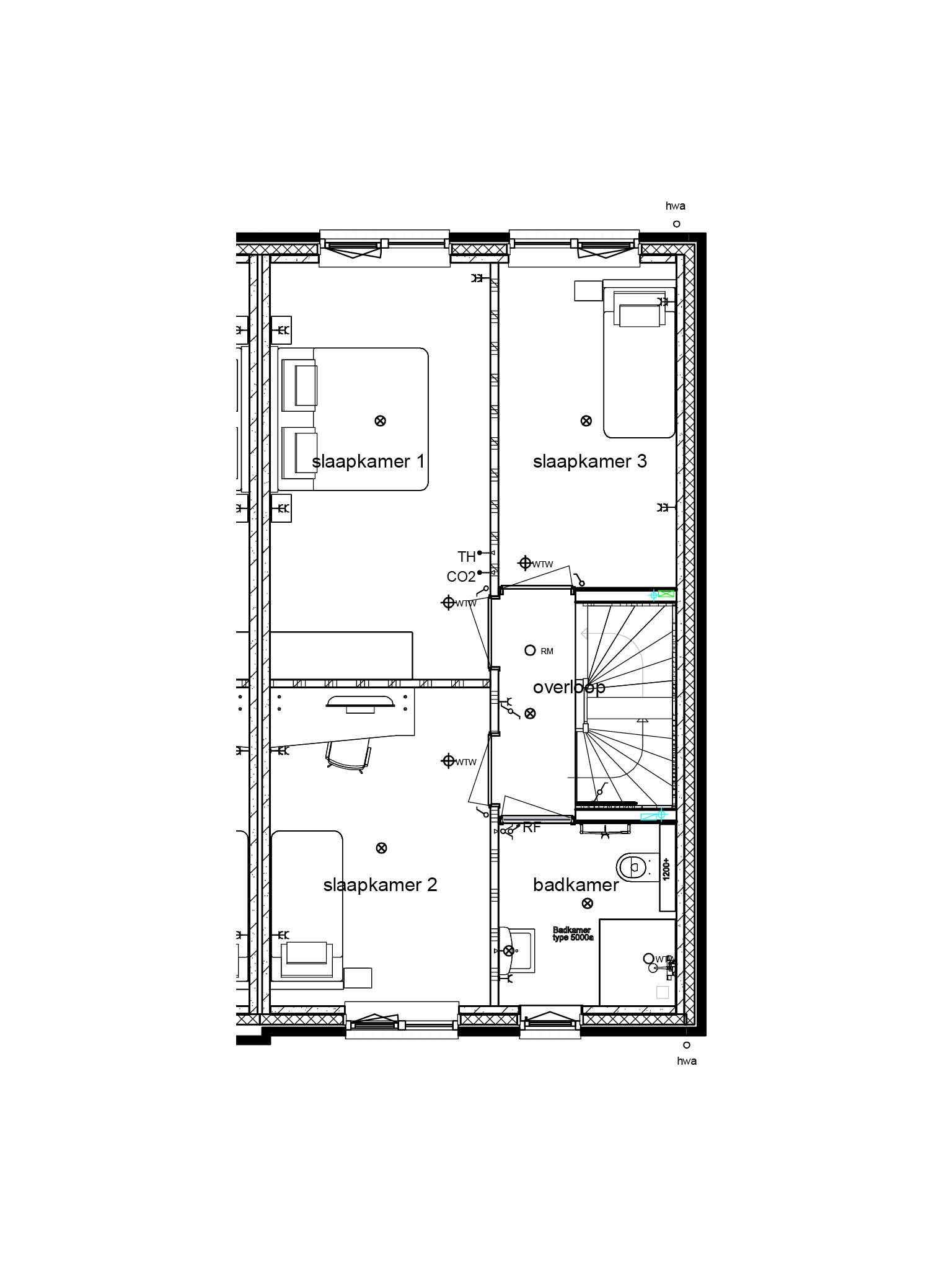 Foto 3 van Rijwoning 5.4 (Bouwnr. 33)
