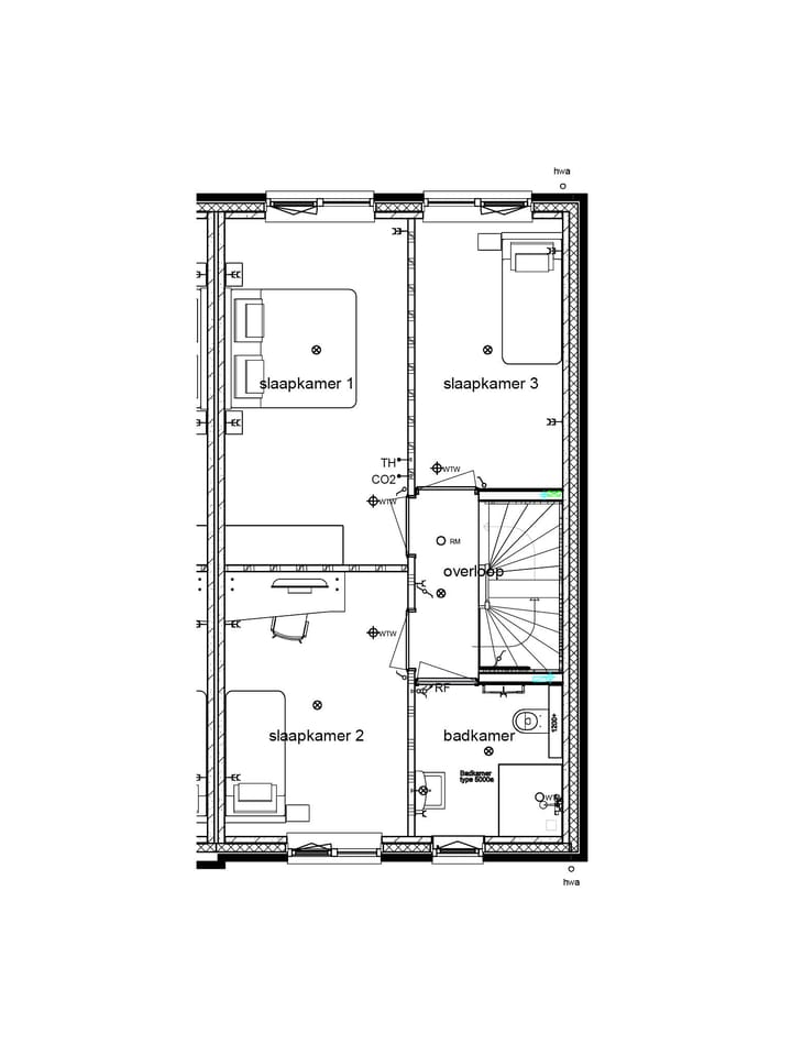 Foto 3 van Rijwoning 5.4 (Bouwnr. 33)