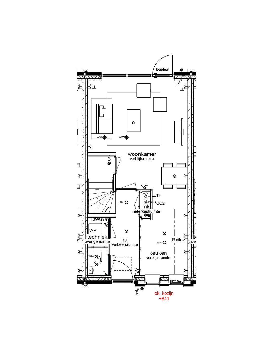Foto 2 van Rijwoning 4.8 (Bouwnr. 111)