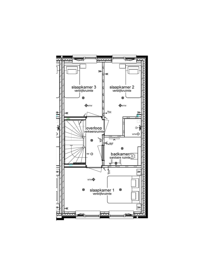 Foto 3 van Rijwoning 4.8 (Bouwnr. 116)