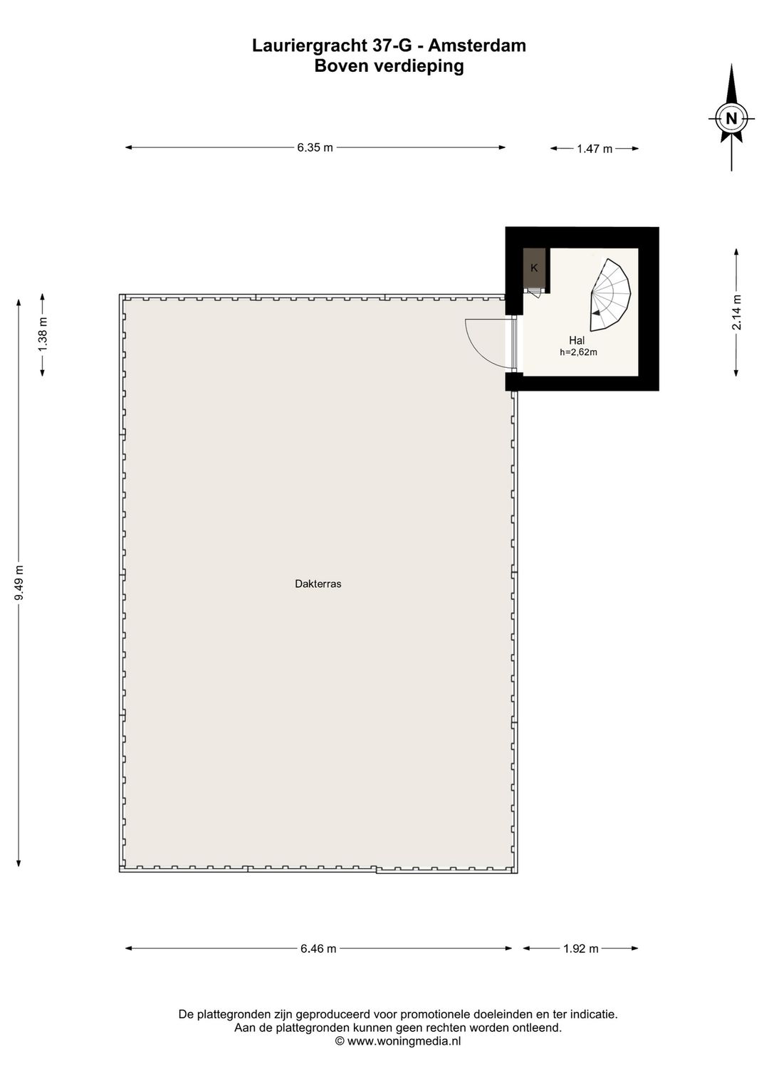 Photo 43 of Lauriergracht 37-G