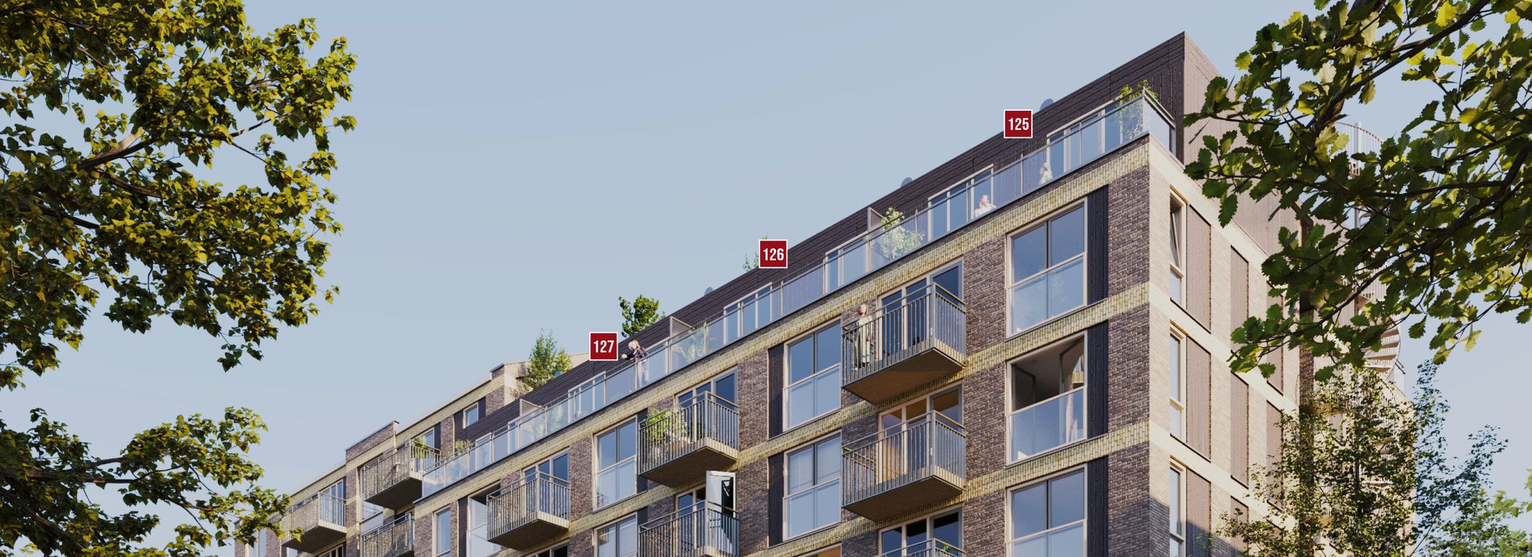 Foto 27 van Tweekamerappartement type 3 (Bouwnr. 133)