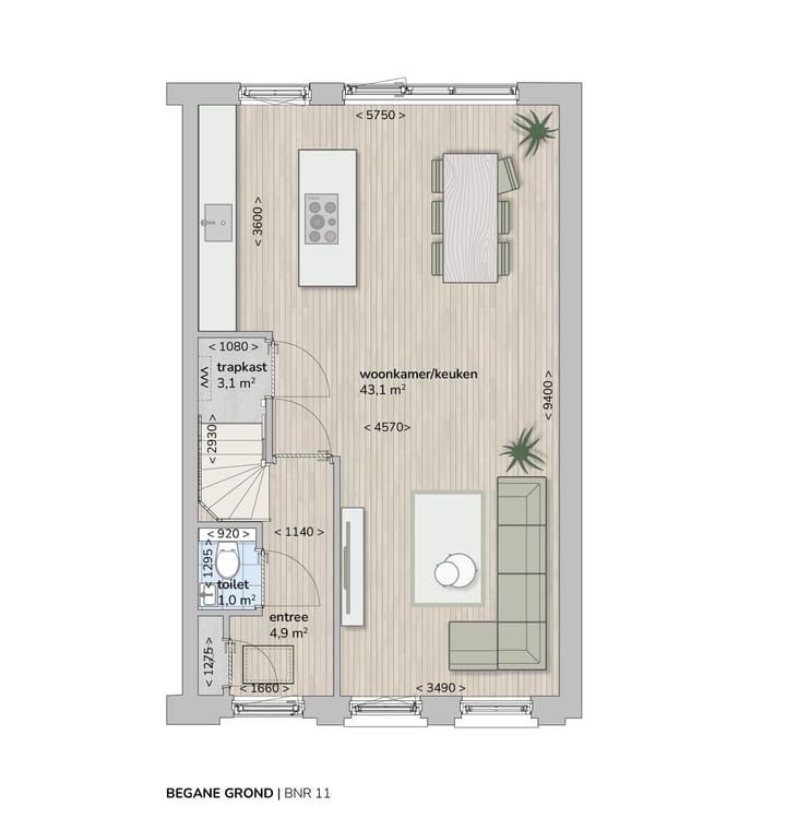 Foto 5 van Singelwoning (Bouwnr. 11)