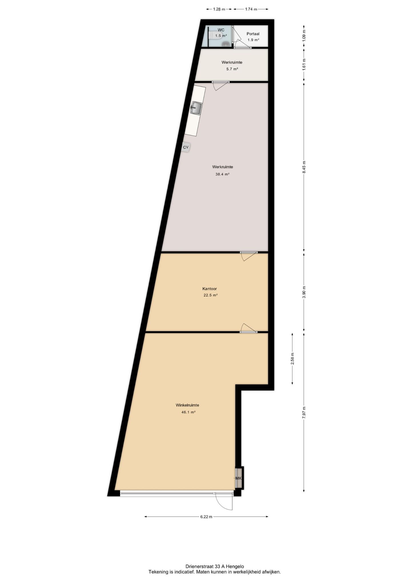 Foto 35 van Drienerstraat 33-B