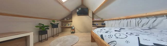 Kinderslaapkamer zolder