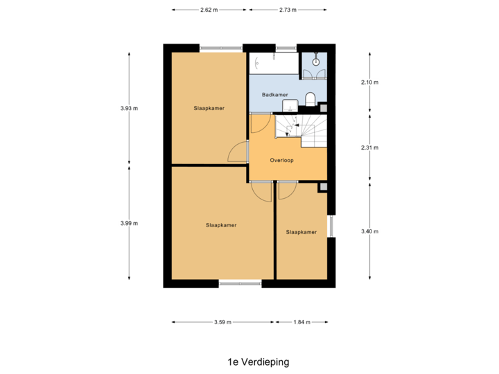 1e Verdieping