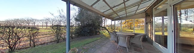 Achterzijde woonhuis