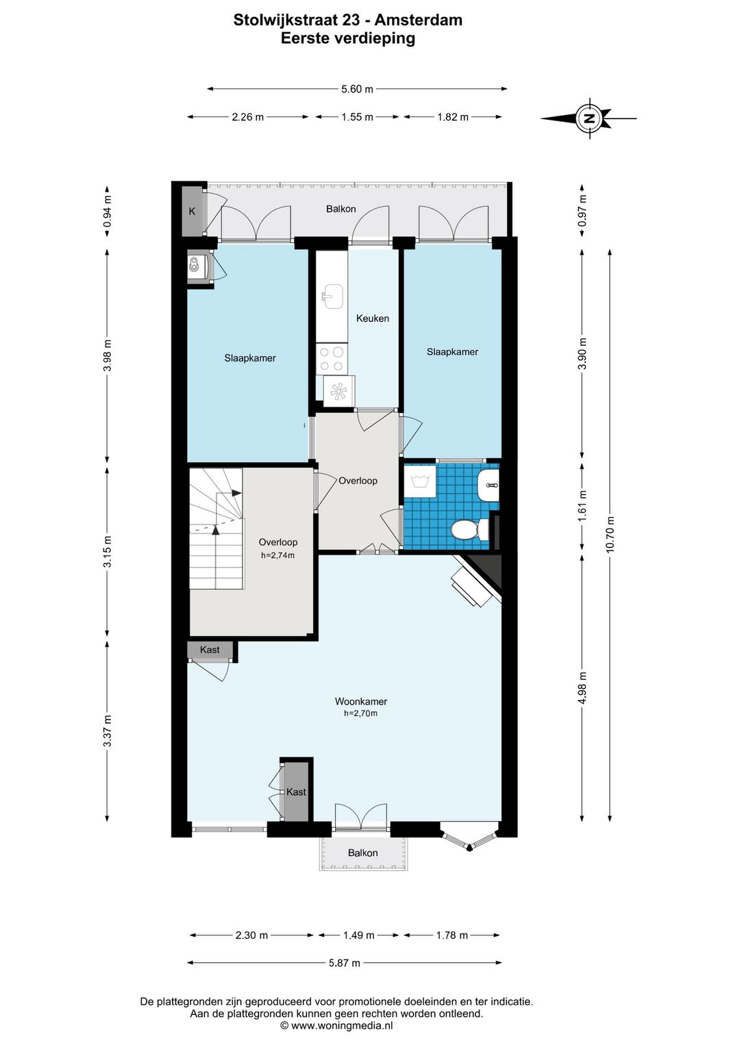 Foto 32 van Stolwijkstraat 23-1