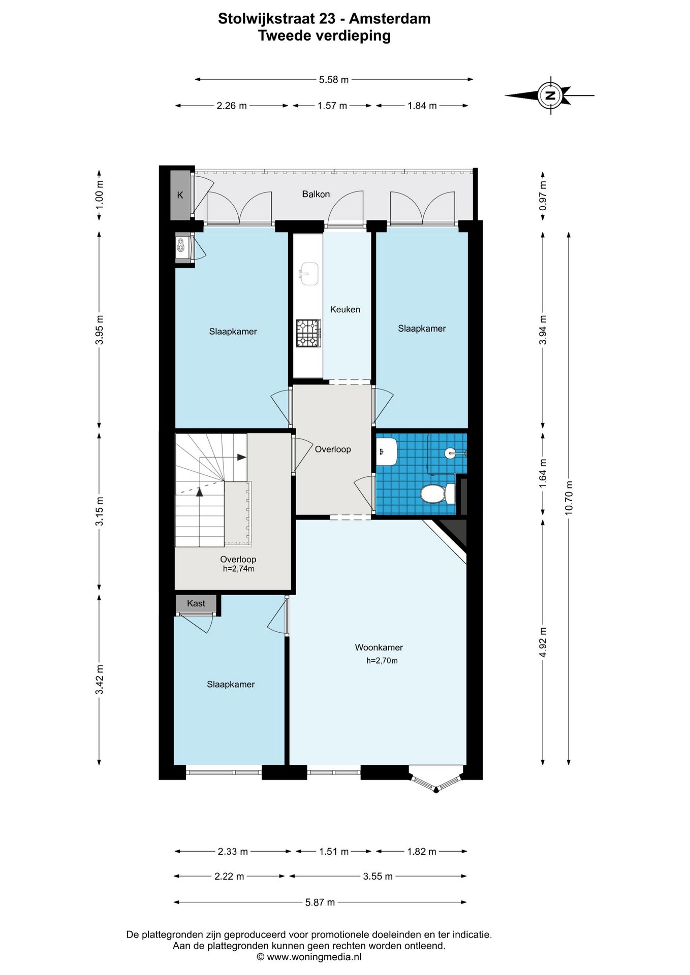 Foto 35 van Stolwijkstraat 23-1