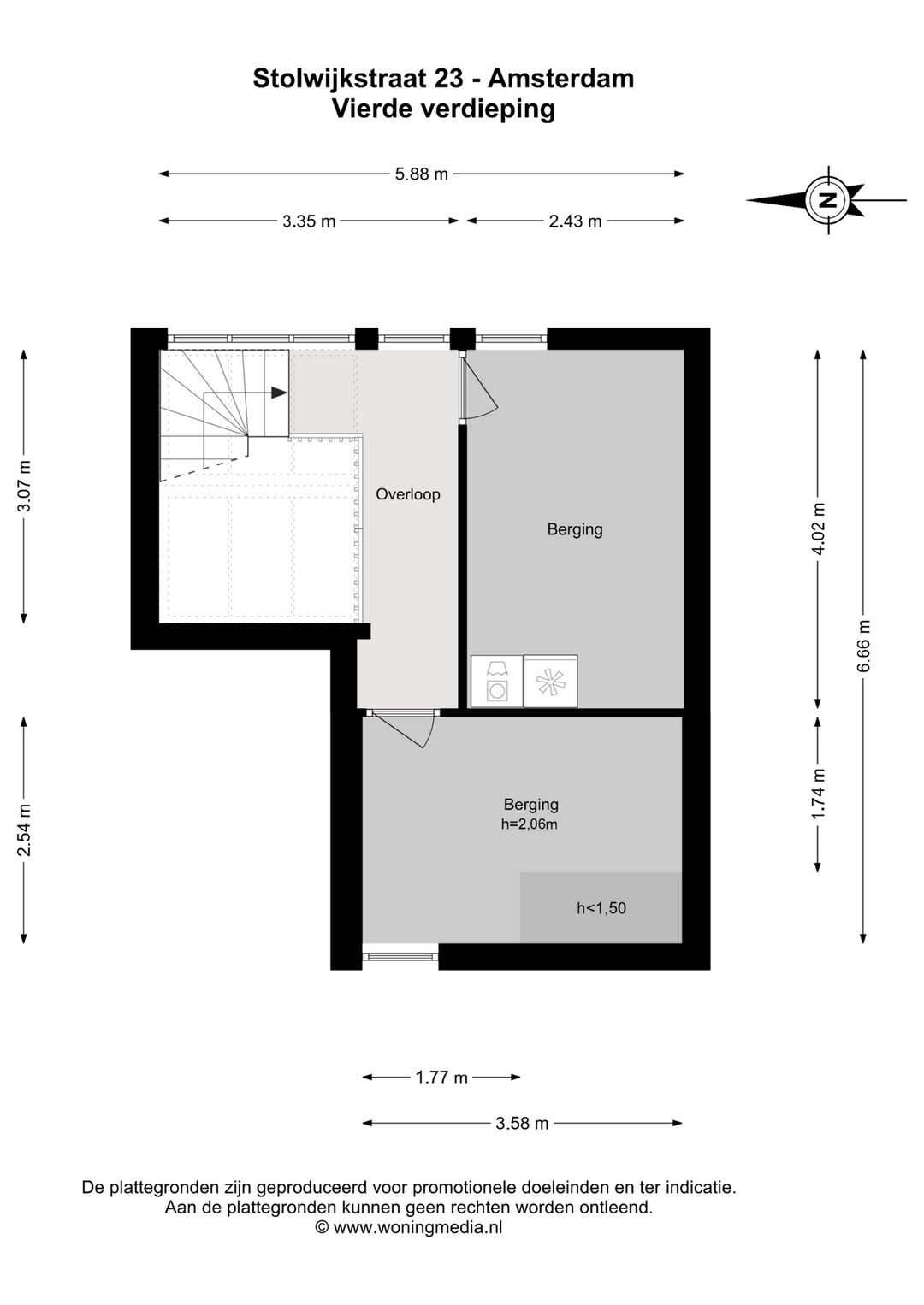 Foto 41 van Stolwijkstraat 23-1