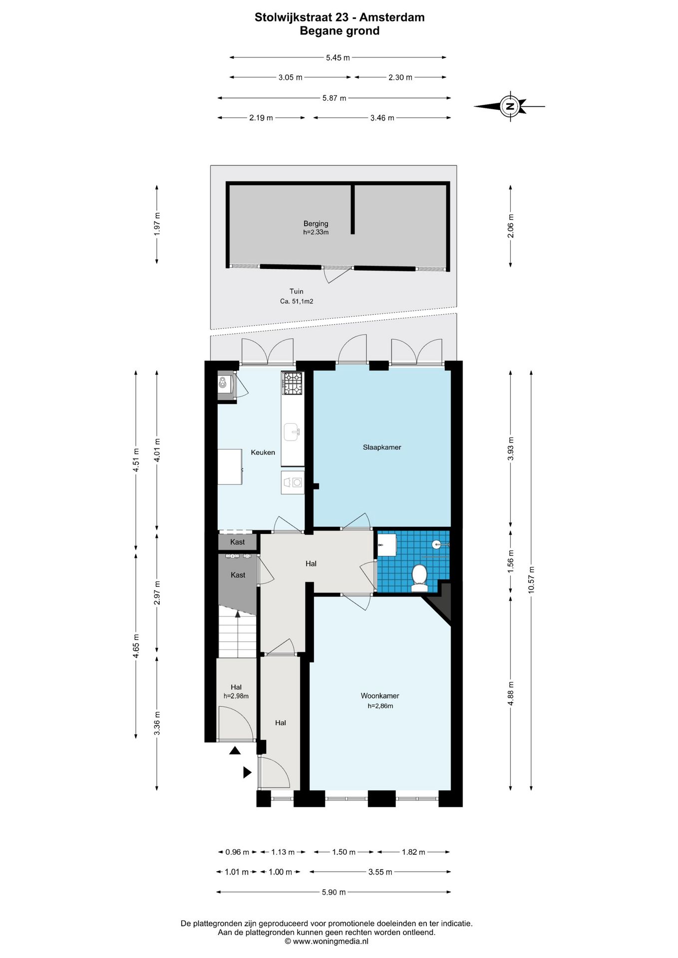 Foto 44 van Stolwijkstraat 23-1