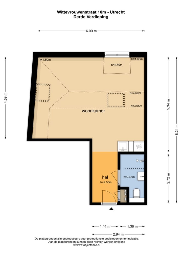Foto 19 van Wittevrouwenstraat 10-M